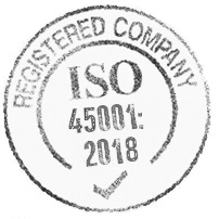 ISO 45001 Occupational Health & Safety Template Stamp