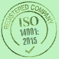 ISO 14001 Environmental Management System Stamp