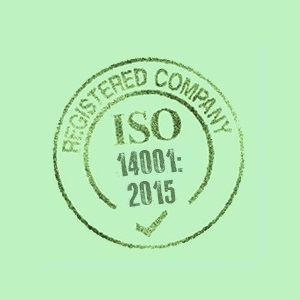 ISO 14001  stamp