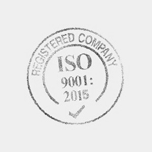ISO 9001 stamp